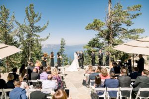 Wedding Ceremony heavenly mountain